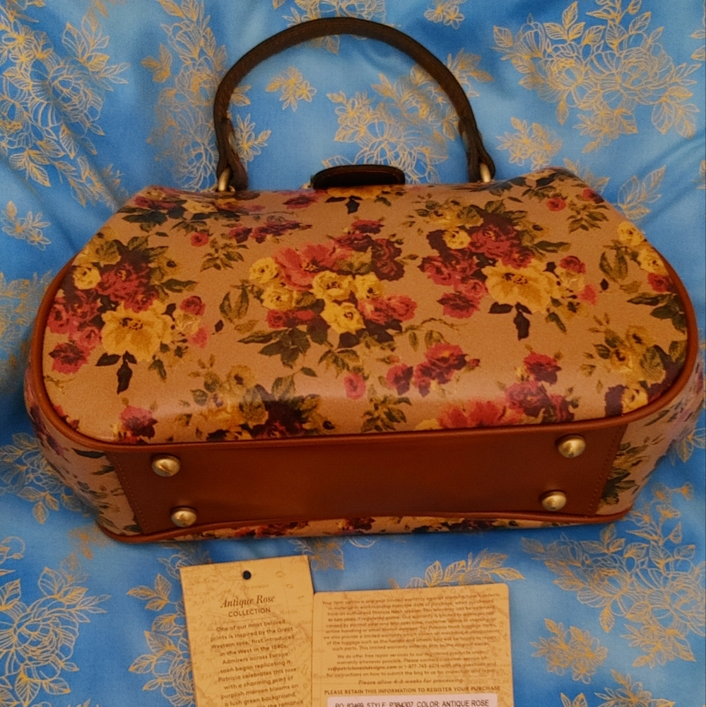 Patricia Nash Floral Vintage-Style Handbag
